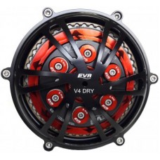 EVR Dry Vented Clutch Cover For Ducati Panigale V4 R / SP and V4 Models with a Dry Clutch Conversion Kit EVR Dry Vented Clutch Cover For Ducati Panigale V4 R / SP and V4 Models with a Dry Clutch Conversion Kit